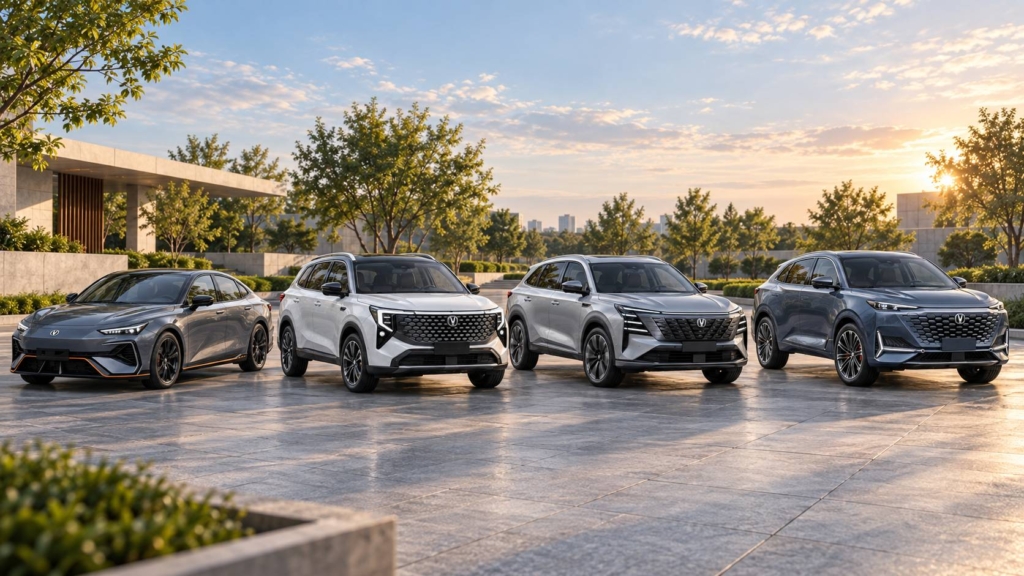 Какой Changan выбрать: UNI-K, UNI-V, UNI-S или CS75PLUS NEW